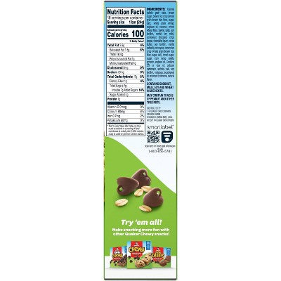 Quaker Chewy Chocolate Chip Granola Snack Bars 15.2oz/18ct: No Artificial Flavors, No High Fructose Corn Syrup