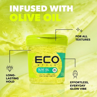ECO STYLE Professional Olive Styling Gel - 16 fl oz