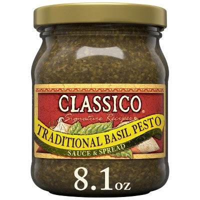 Classico Signature Recipes Traditional Basil Pesto - 8.1oz