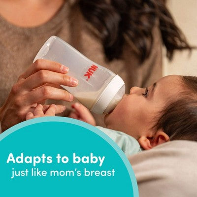 NUK Perfect Match Bottle Nipples - Medium Flow - 2pk