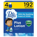 Puffs Plus Lotion with Scent of VICKS Facial Tissue