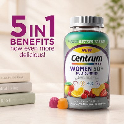 Centrum Women 50+ Multi Gummy - 80ct