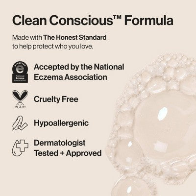 The Honest Company Soothe Fragrance Free Advanced Therapy Body Wash - 8.0 fl oz