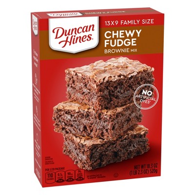 Duncan Hines Chewy Fudge Brownie Mix - 18.3oz
