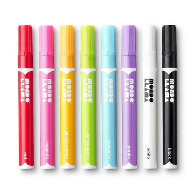 8ct Paint Markers Bullet Tip Classic Colors - Mondo Llama™