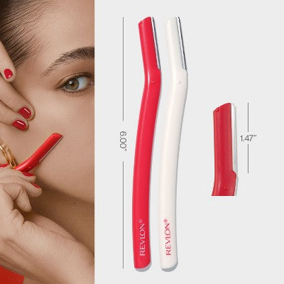 Revlon High Precision Hair Removal and Dermaplaning Face Defuzzer Blade - 2ct