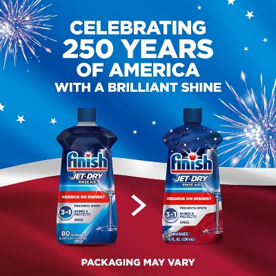 Finish Jet-Dry Rinse Aid, Dishwasher Rinse & Drying Agent - 8.45 fl oz