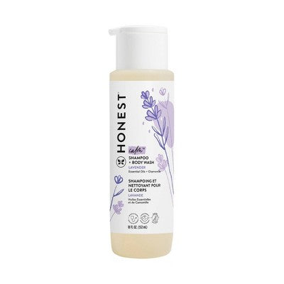 The Honest Company Calm Shampoo + Body Wash - Lavender