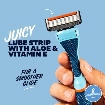 Dollar Shave Club 6-Blade Razor Refills - 8ct