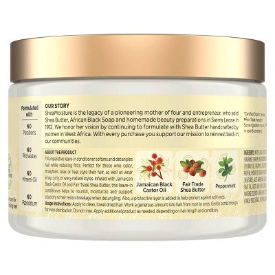 SheaMoisture Jamaican Black Castor Oil Strength & Growth Leave-In Conditioner
