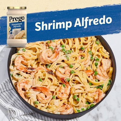 Prego Pasta Sauce Homestyle Alfredo Sauce - 14.5oz: No Artificial Colors, No High Fructose Corn Syrup, Mild Spice