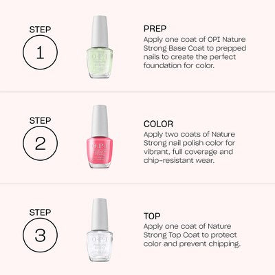 OPI Nature Strong Topcoat Nail Polish - 0.5 fl oz