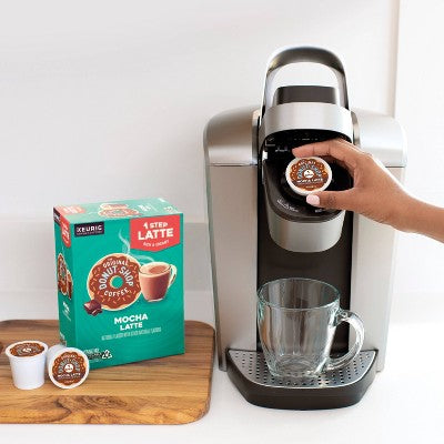 The Original Donut Shop One Step Latte Mocha Dark Roast - Keurig K-Cup Coffee Pods - 20ct