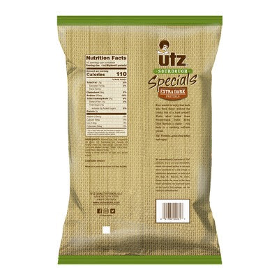 Utz Sourdough Specials Extra Dark Pretzels - 16oz: Tree Nut Free