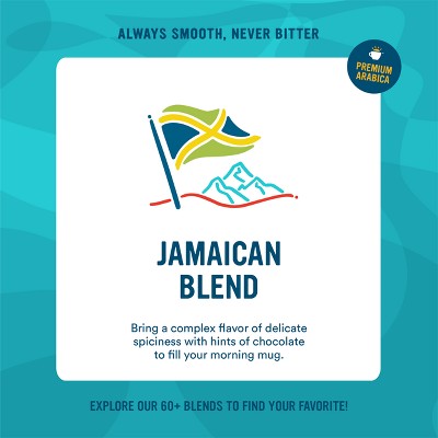 Cameron's Jamaican Blend Dark Roast Ground Coffee - 10oz: Gluten-Free, Vegan