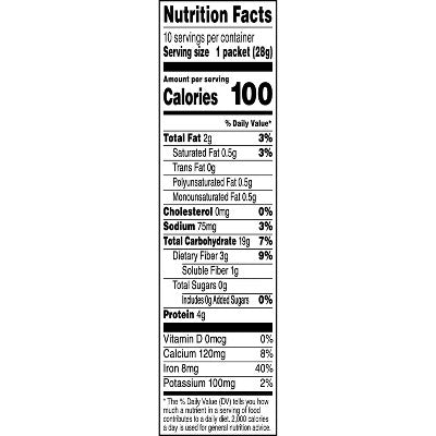 Quaker Instant Oatmeal Original - 10ct/9.8oz: American Heart Association Certified, No Artificial Flavors