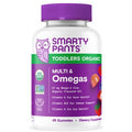 SmartyPants Organic Toddler Multi & Vegetarian Omega 3 Gummy Vitamins with D3, C & B12 - 45 ct
