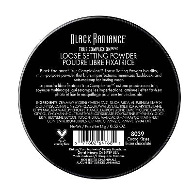 Black Radiance True Complexion Loose Setting Powder - 0.52oz