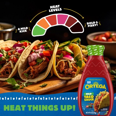Ortega Original Thick & Smooth Mild Taco Sauce 16-oz