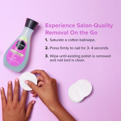 Cutex Nourishing Nail Polish Remover - 10.1 fl oz