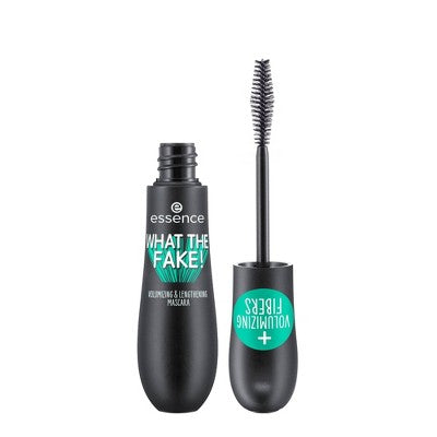 essence What The Fake! Volumizing & Lengthening Mascara - 01 - 0.54 fl oz: Paraben-Free, Vegan, Alcohol-Free