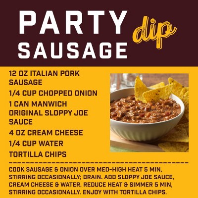 Manwich Orginal Sloppy Joe Sauce - 24oz