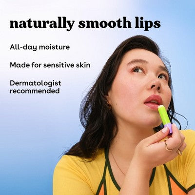 eos 100% Natural Shea, Watermelon Frosé & Lychee Martini Lip Balm - 0.28oz/2pk