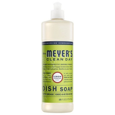 Mrs. Meyer's Clean Day Lemon Verbena Liquid Dish Soap - 16 fl oz