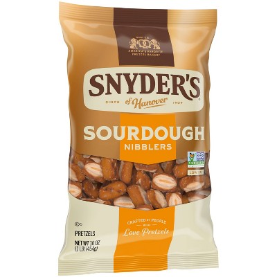 Snyder's of Hanover Pretzels Sourdough Nibblers Family Size - 16oz