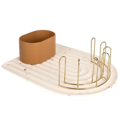 Boon ARC Silicone Bottle Drying Rack: Freestanding, Countertop, Polypropylene