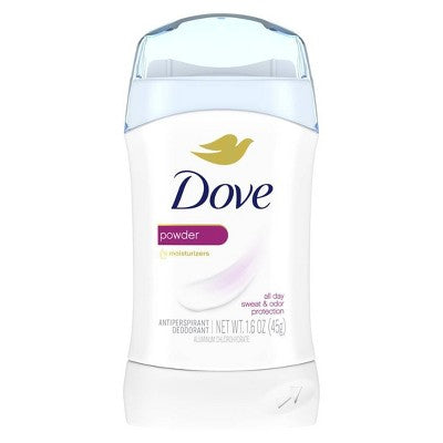 Dove Beauty Powder 48-Hour Invisible Solid Antiperspirant & Deodorant Stick - 1.6oz