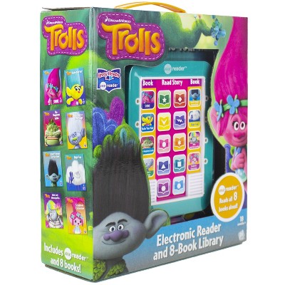 DreamWorks Trolls Electronic Me Reader 8-book Boxed Set: Features Branch & Poppy, Speaks Phrases
