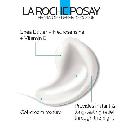 La Roche Posay Toleriane Dermallegro Ultra Soothing Repair Night Facial Moisturizer - 1.35 fl oz