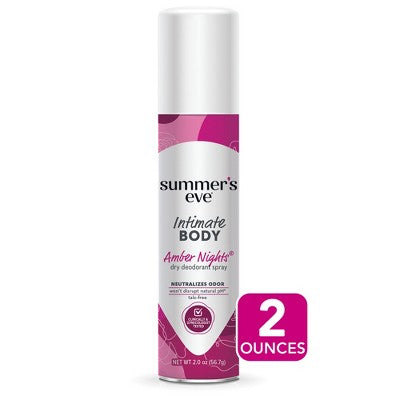Summer's Eve Amber Nights Feminine Freshening Spray - 2oz