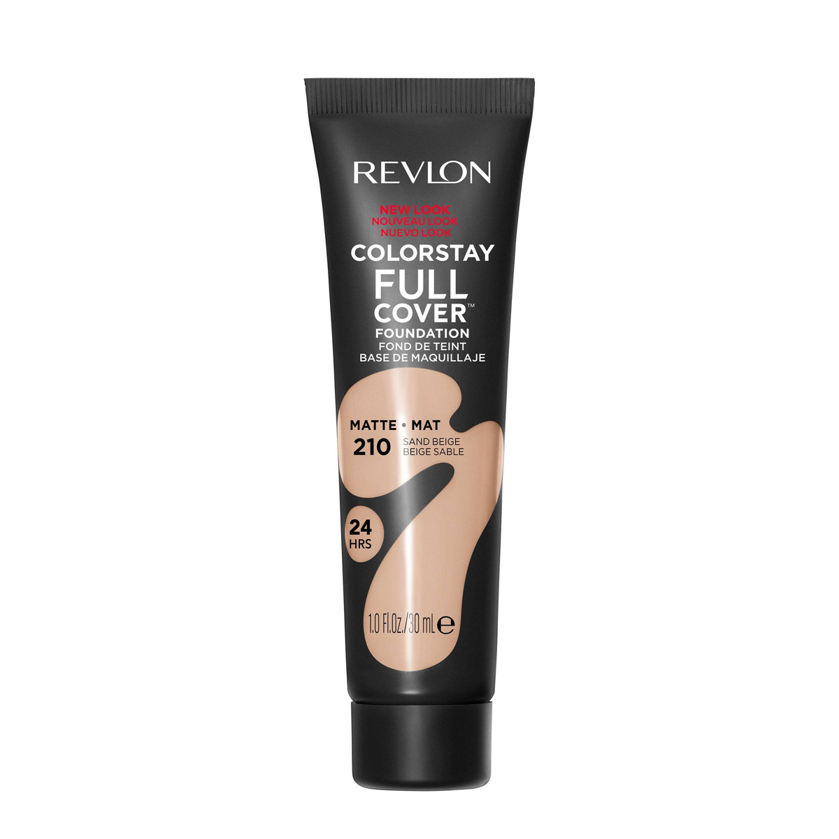 Revlon ColorStay Full Cover Matte Foundation, 210 Sand Beige - 1 fl oz