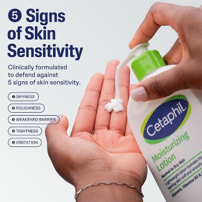 Cetaphil Moisturizing Face and Body Lotion for Dry Skin