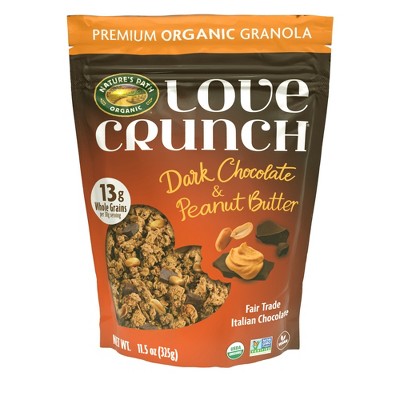 Nature's Path Love Crunch Dark Chocolate and Peanut Butter Granola