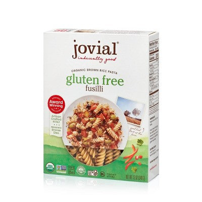Jovial Organic Gluten-Free Brown Rice Fusilli - 12oz