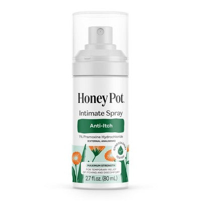 Honey Pot Anti Itch Intimate Spray - 2.7 oz