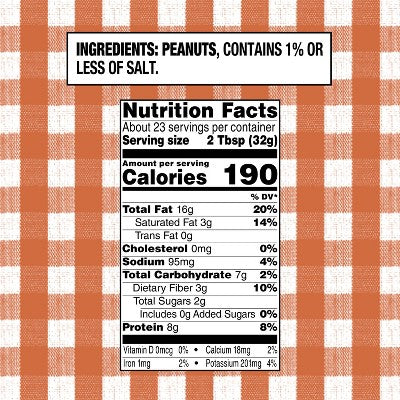 Smucker's Natural Chunky Peanut Butter - 26oz