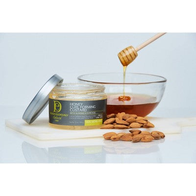 Design Essentials Almond Avocado Curl Custard - 12oz: Shine Enhancing, Textured Hair, Curl Enhancers, Gel