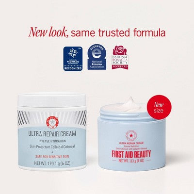 FIRST AID BEAUTY Ultra Repair Cream with Colloidal Oatmeal - 4.0oz - Beauty Studio