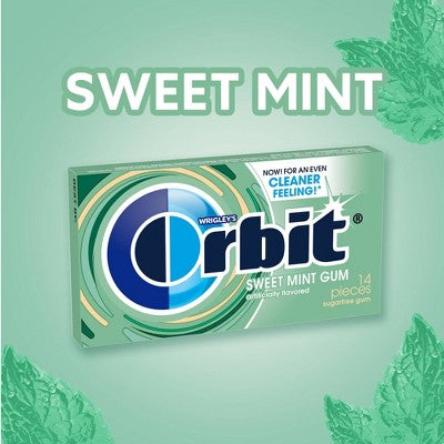 Orbit Sweet Mint Sugar-Free Gum Multipack - 14ct/3pk