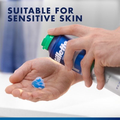 Gillette Series Soothing Men's Shave Gel Twin Pack with Aloe Vera for Sensitive Skin - 7oz/2pk