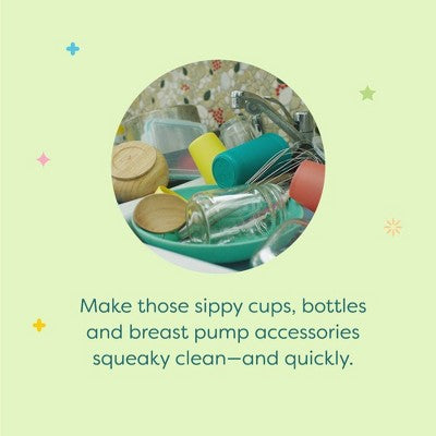 Babyganics Foaming Dish & Bottle Soap, Fragrance Free- 16fl oz