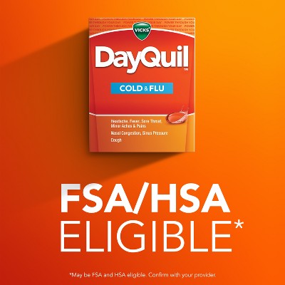 Vicks DayQuil Cold & Flu Multi-Symptom Medicine LiquiCaps - 24ct