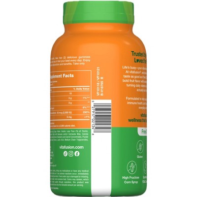 Vitafusion Vitamin D3 Gummy Vitamins - Peach, Blackberry and Strawberry Flavored - 150ct
