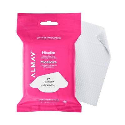 Almay Micellar Makeup Remover Cleansing Towelettes - 25ct