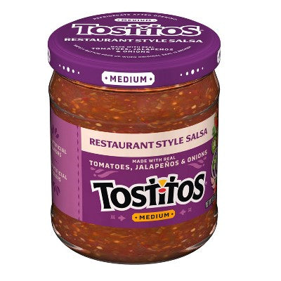 Tostitos Restaurant Style Salsa Dip - 15.5oz: Medium Spice Level