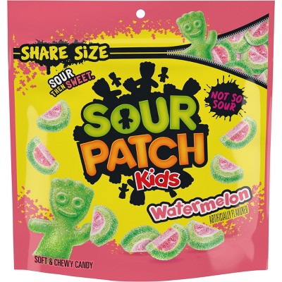 SOUR PATCH KIDS Watermelon Soft & Chewy Gummy Candy Share Size - 12oz